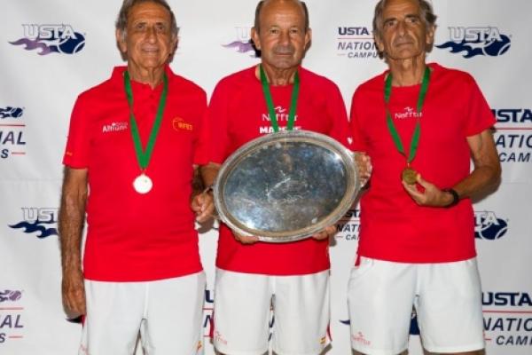 Luis Flor, Campeón del Mundo +70 en Florida