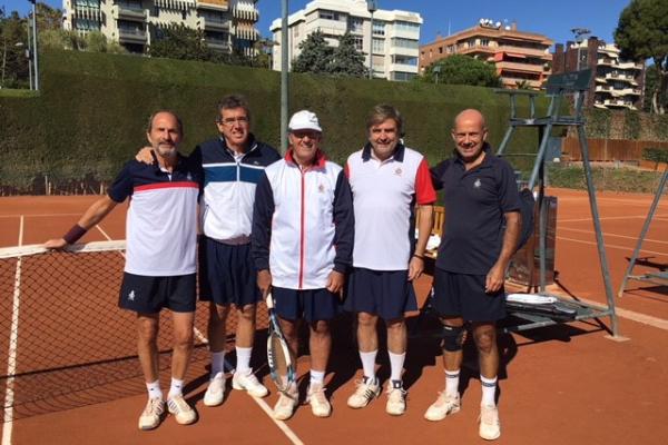El equipo masculino +60 gana el Campeonato de España