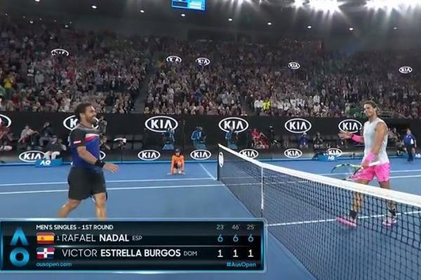 Debut còmode de Rafa Nadal a l’Open d'Australia