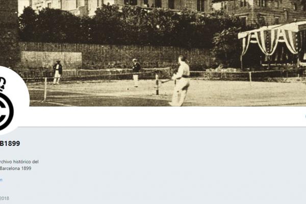 El archivo histórico del RCTB-1899 estrena cuenta en Twitter