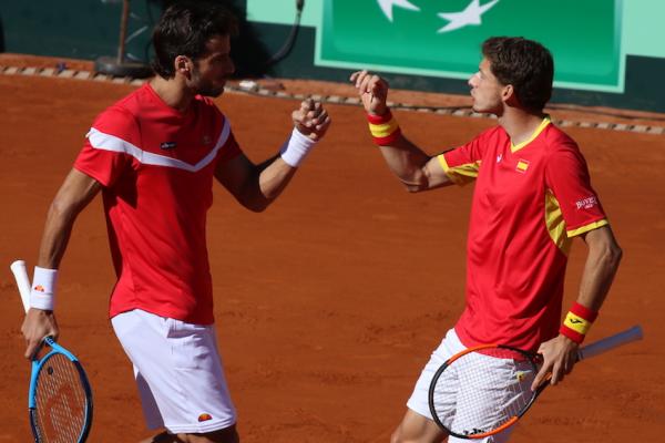 Copa Davis: Feliciano López y Pablo Carreño ponen la eliminatoria 2-1 para España