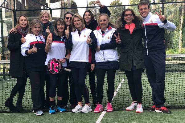 Campiones de la 15ª Lliga Interclubs Set Ball de Pàdel femení de segona categoria