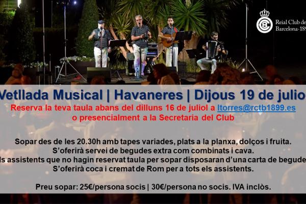 No te pierdas la velada musical de las Habaneras