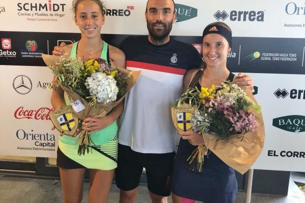 Guio Maristany y Marina Bassols, finalistas en dobles del ITF 25.000$ de Getxo