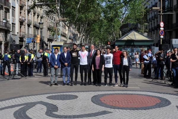 Un año con La Rambla de Barcelona siempre presente