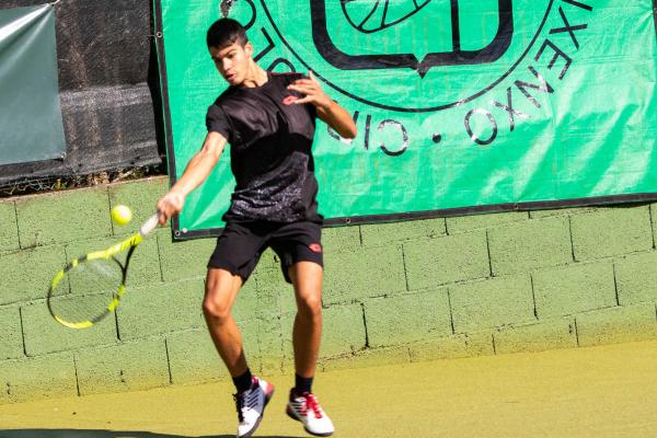 Carlos Alcaraz, finalista del ITF Júnior de Sanxenxo