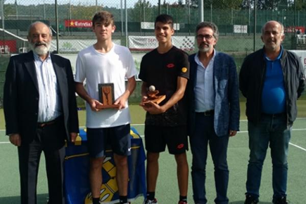 Carlos Alcaraz, finalista del ITF Júnior de Sanxenxo