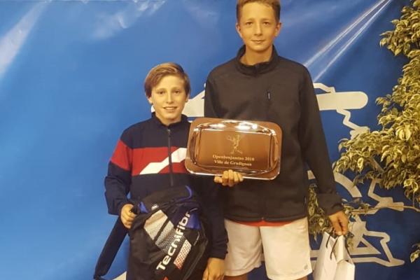 Roger Pascual, finalista del Internacional Sub-12 de Grandignan