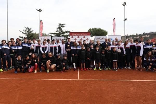 Els Equips Absoluts masculí i femení de l’RCTB-1899, finalistes del Campionat de Catalunya Absolut per Equips 2018