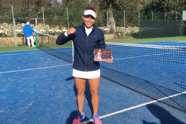 Júlia Payola, campeona del ITF 15.000$ de Solarino (Italia)