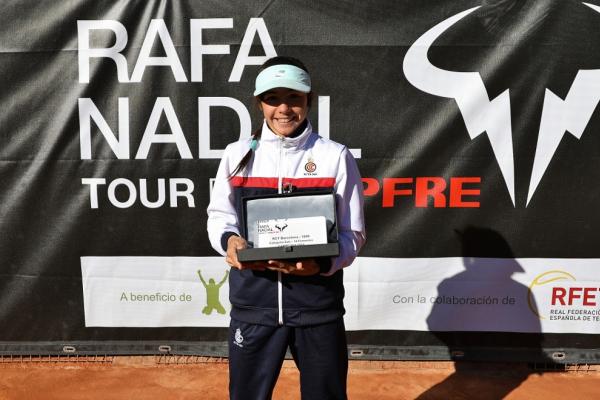 Finalitzat el Rafa Nadal Tour by MAPFRE disputat a l'RCTB-1899 amb victòria de Naroa Aranzábal en Sub-14