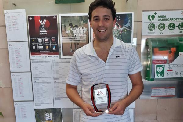 Alfonso Fernández, ganador de la primera prueba de la Copa Catalunya +30