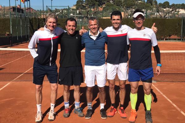 El RCTB-1899, finalista del Campeonato de Cataluña +40 masculino