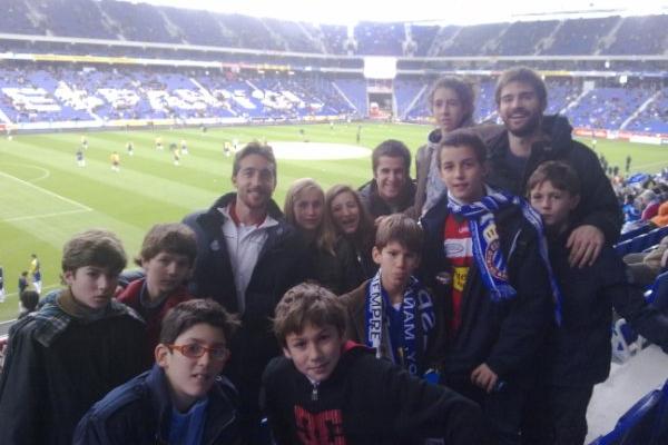 Visita al estadio de Cornellà para ver el empate entre Español y Mallorca