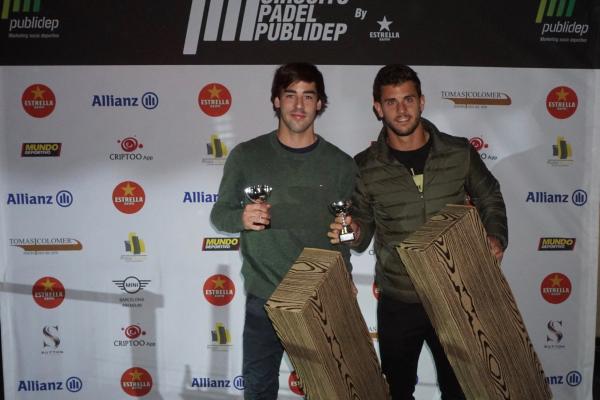 José Olivier y Juan Lizarriturri, vencedores de la tercera prueba del Circuito Publidep