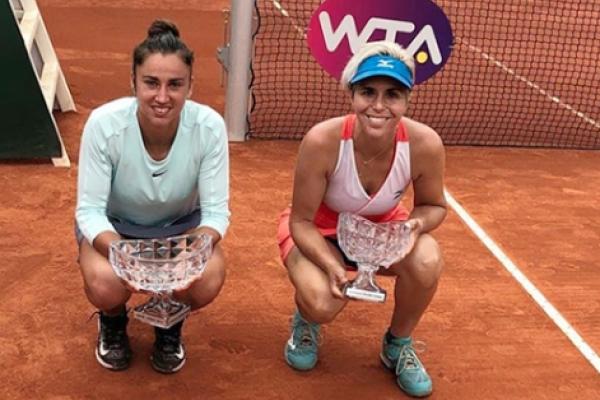 Mª José Martínez, campeona en dobles del WTA de Rabat