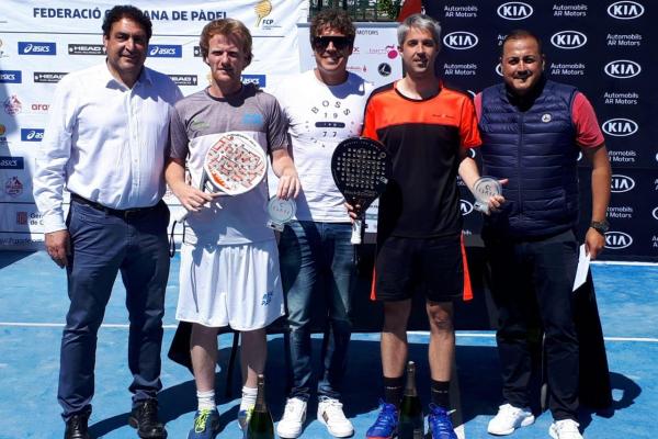 Enric Sanmartí y Jordi Juan, campeones del Gran Slam Clark Pádel Wellness