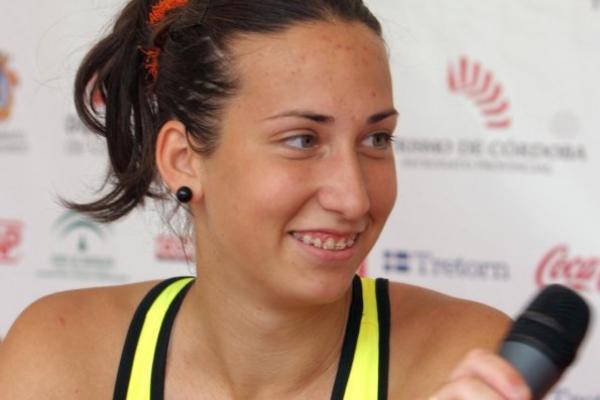 Georgina García finalista en dobles del ITF Madrid