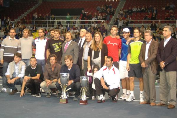 El tenis español se vuelca con Andrés Gimeno