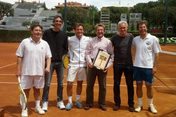 El equipo +45, Campeón de España 