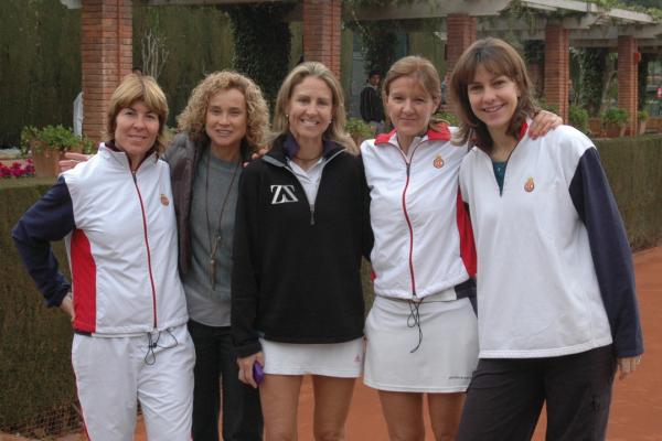 L’equip Senior +45, Campió de Catalunya 
