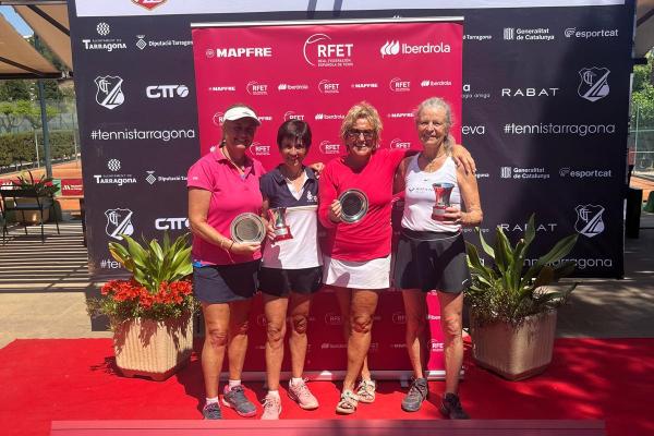 Magda Gual, Campiona d'Espanya +60 en dobles i individual