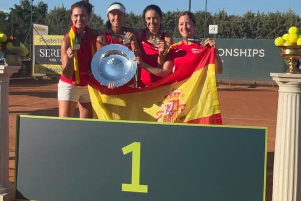 Gisela Riera campiona del món +50 amb la selecció