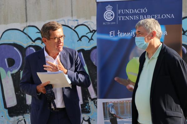 Comença la segona edició del programa “Tennis amb Valors”