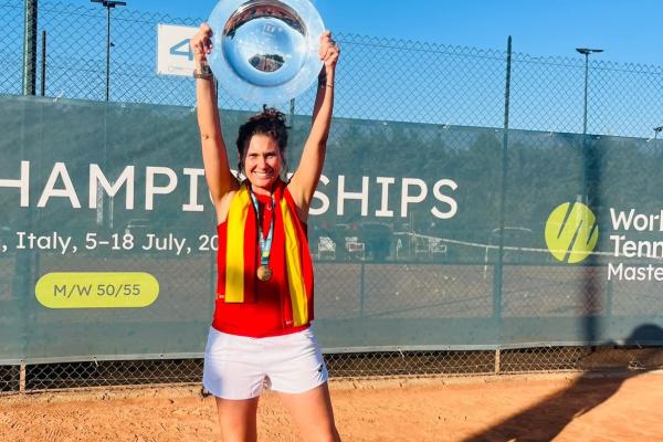 Gisela Riera campiona del món +50 amb la selecció