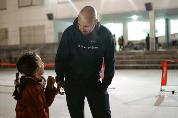 Escola de Tennis Solidari de la Fundació