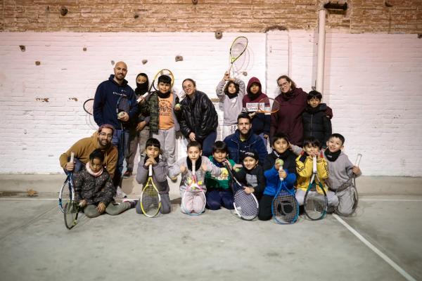 Escola de Tennis Solidari de la Fundació