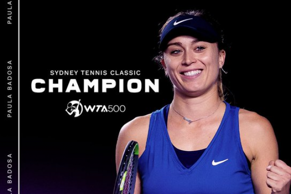 Paula Badosa, campiona del WTA 500 de Sidney