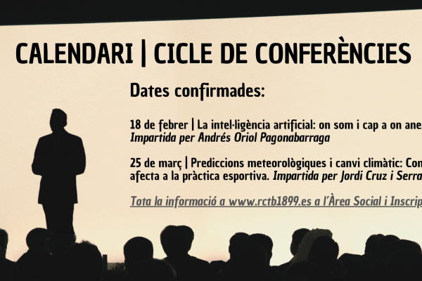 Calendari del cicle de conferències