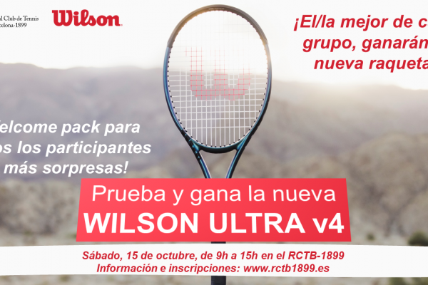 Gana la nueva Wilson Ultra V4