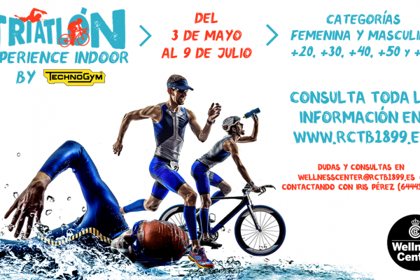 Súmate al nuevo reto del Wellness Center: La Triatlón Experience Indoor by Technogym