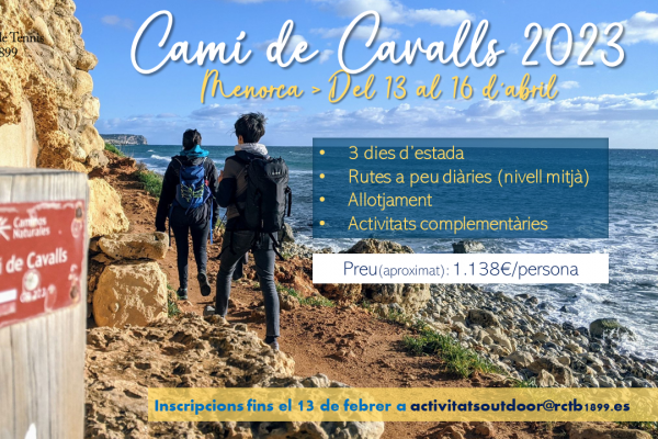 Camí de Cavalls (Menorca - Del 13 al 16 d'abril)