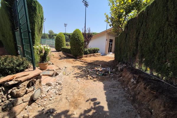 Actualización de las obras en el Club