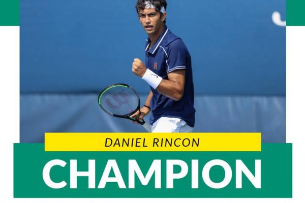 Daniel Rincón, campió del US Open Jr