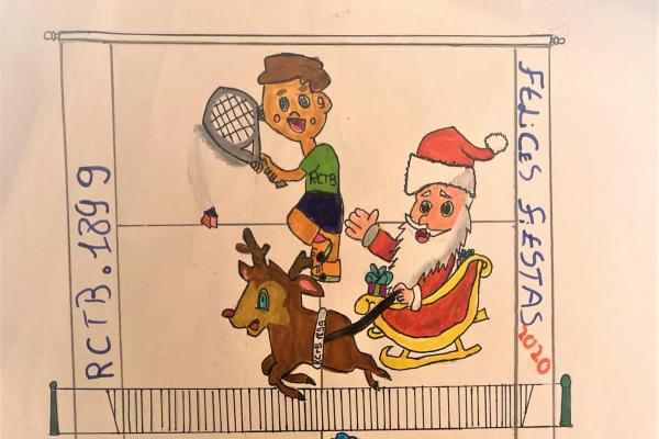 Dibujo de Sabri Sibouekaz (finalista categoría 10-12 años)