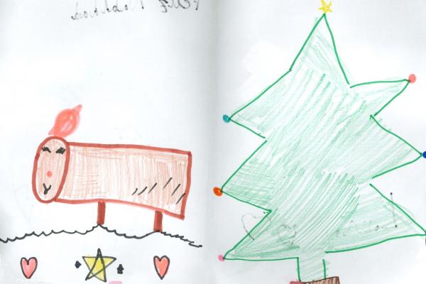 Dibujo de Laura de Andrés Pérez (7 años)