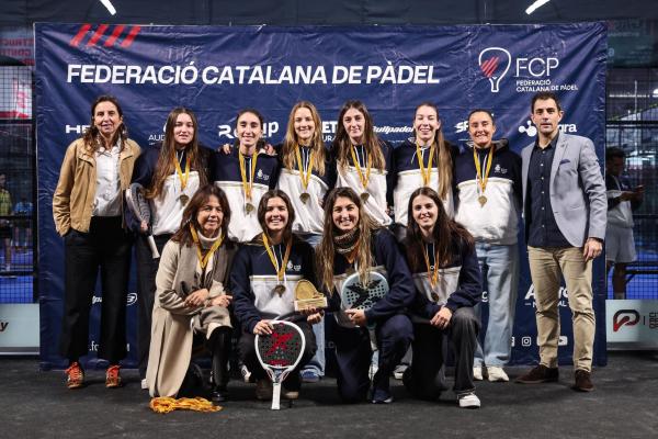 L'equip femení es proclama Campió de Catalunya de Pàdel