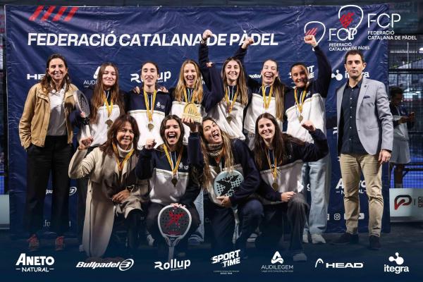 L'equip femení es proclama Campió de Catalunya de Pàdel