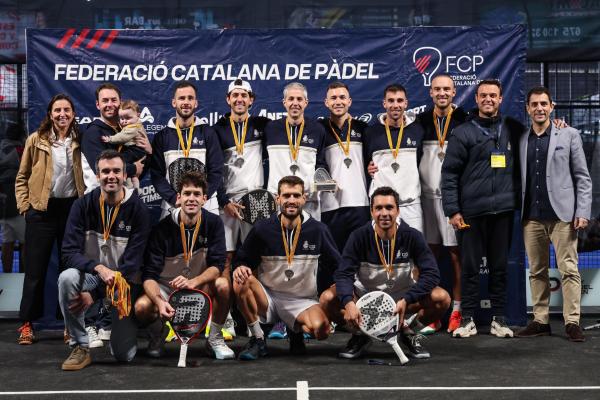El equipo masculino es finalista en el Campeonato de Cataluña de pádel