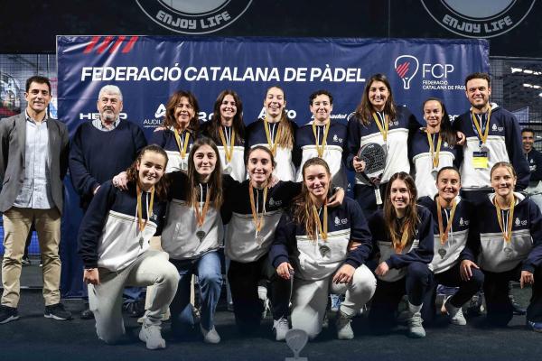 L'equip absolut femení de pàdel és Subcampió de Catalunya!