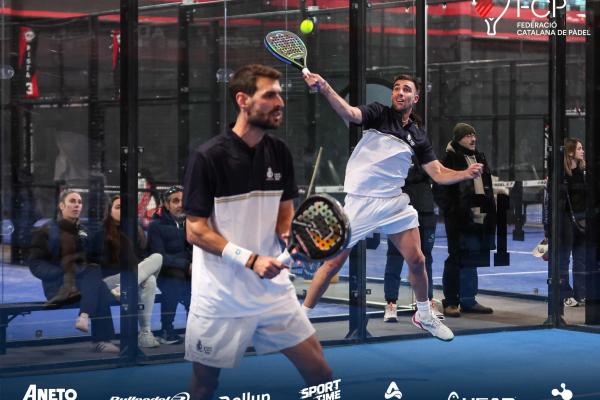 L'equip masculí és finalista al Campionat de Catalunya de pàdel