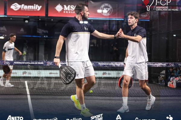 El equipo masculino es finalista en el Campeonato de Cataluña de pádel