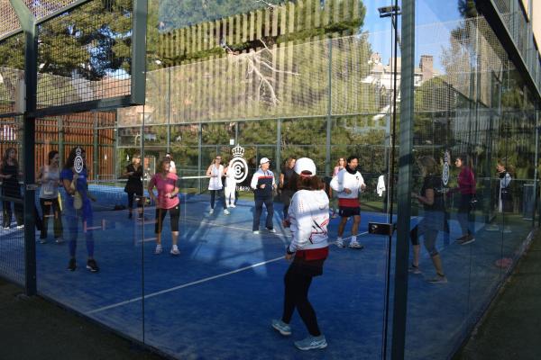 Molta diversió al Dance & Pàdel