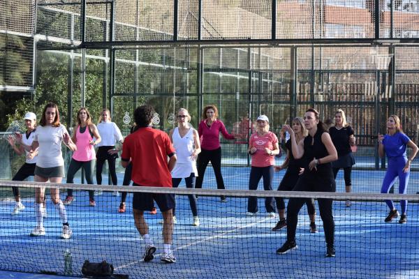 Molta diversió al Dance & Pàdel