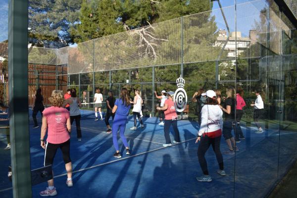 Molta diversió al Dance & Pàdel