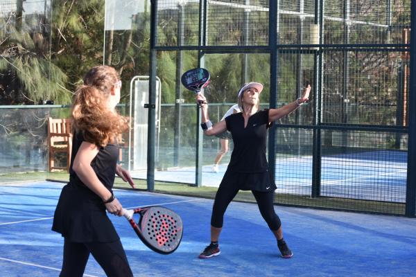 Molta diversió al Dance & Pàdel